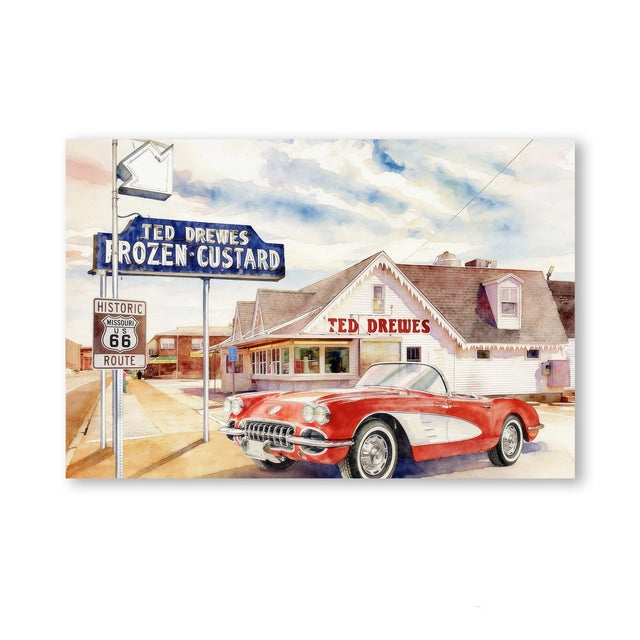 Route 66 Postcards | Ted Drewes Gift Shop