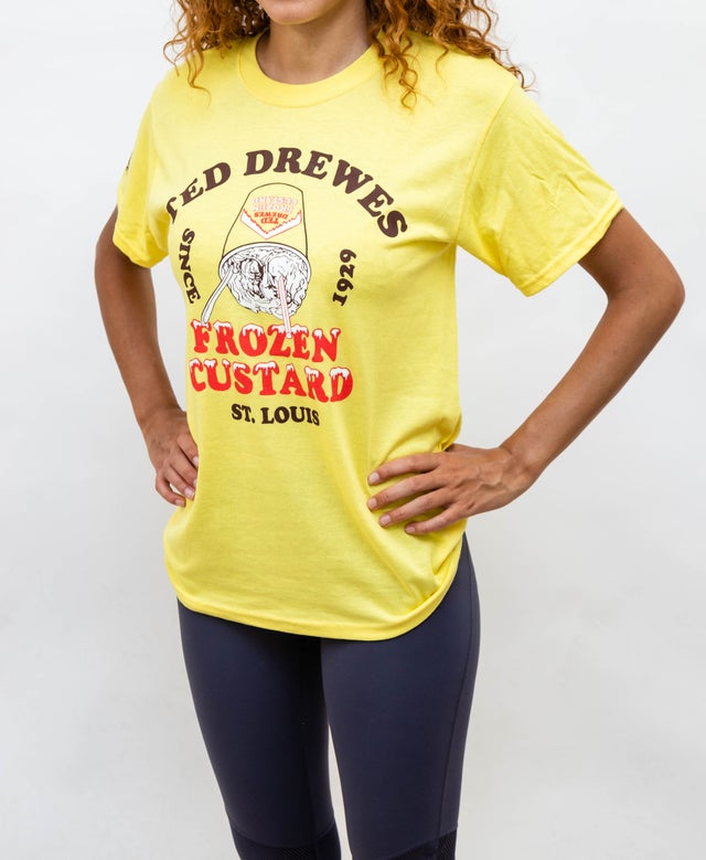 Frozen yellow shirt hot sale