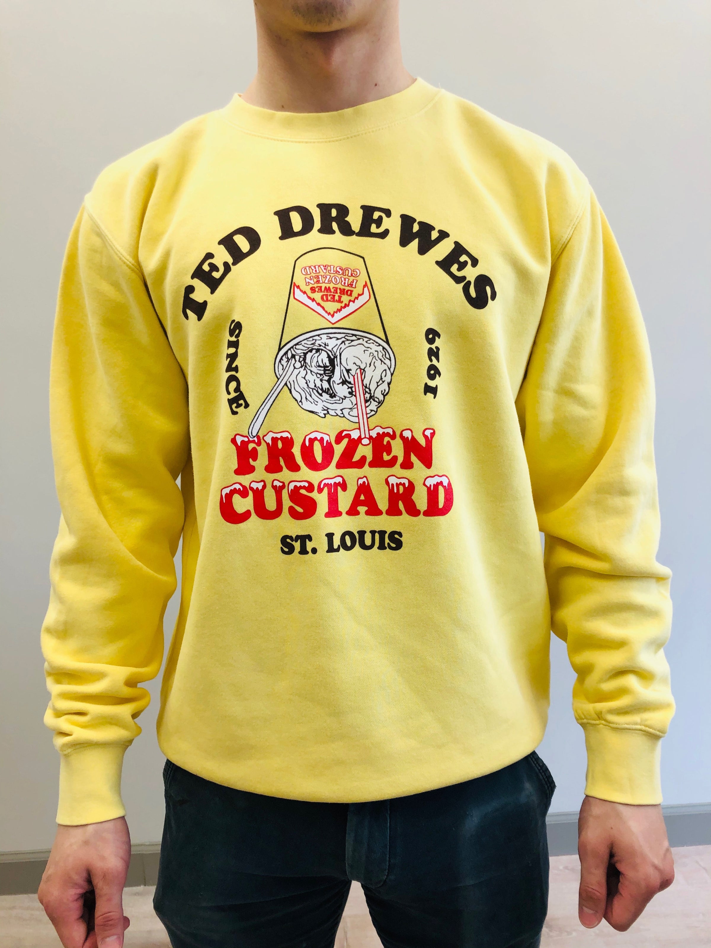 Frozen new arrivals yellow sweater