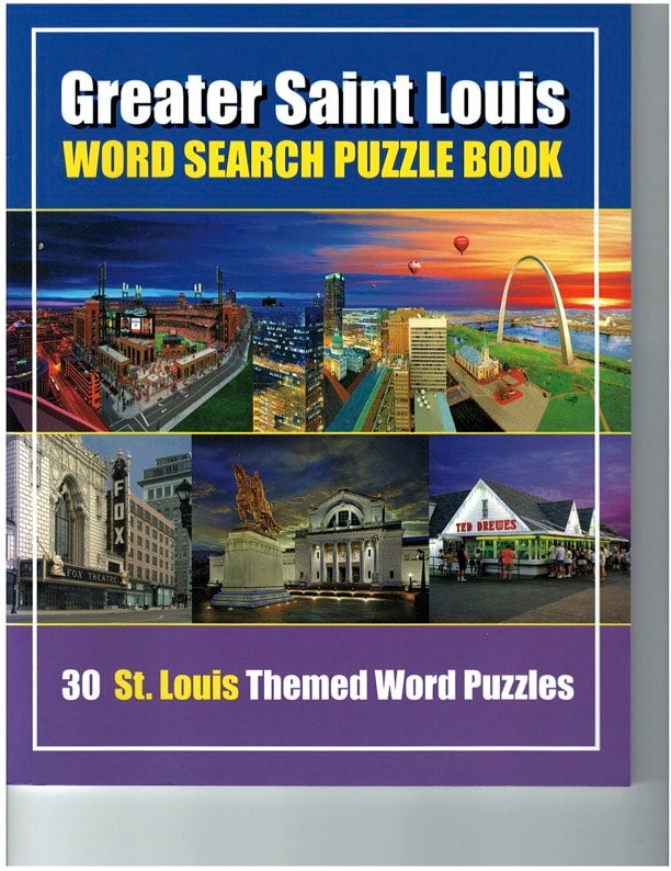 St. Louis Word Search Puzzle Book Ted Drewes Gift Shop
